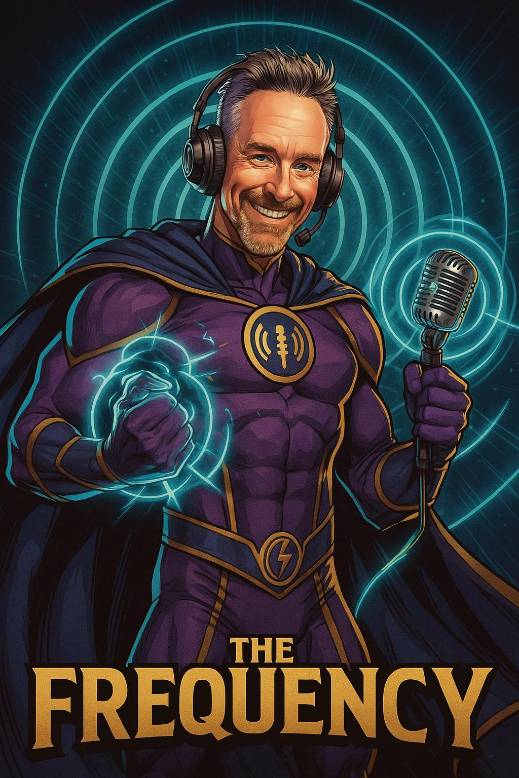 The Frequency — sample superhero card